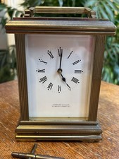 Garrard & Co. Ltd 8-Day Carriage Clock – Bell Strike – Original Box & Paperwork