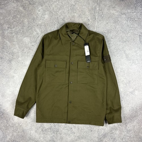 Stone island khaki ghost wool - ghost,
