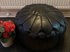 QUALITY BLACK FAUX LEATHER