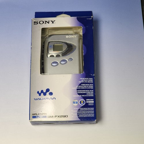 Sony walkman fx290 fm - sony, wm-fx290