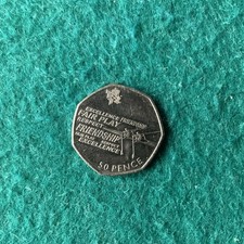 2011 Olympic Rowing 50p Coin