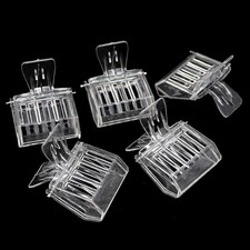 5x Plastic Queen Cage Clip Bee