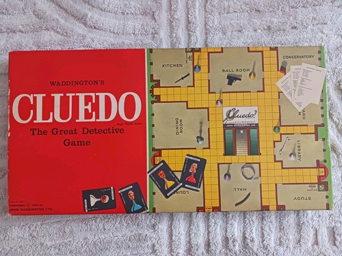 Waddingtons cluedo vintage - waddingtons,