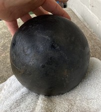 Genuine Antique 32lb  WAR CANNON BALL from Portsmouth Harbour.  Maybe French?