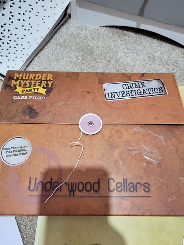 Murder mystery dinner party - murder,