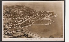 Postcard Torquay Devon aerial