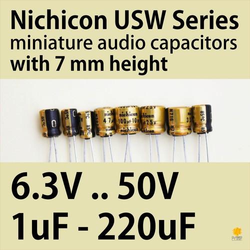 Nichicon usw 3 50v - sw, 6.3-50v
