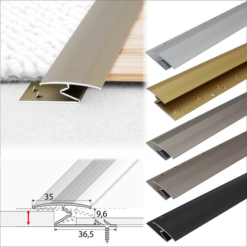 Edge carpet profile door bar - z,