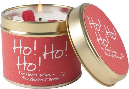 Lily flame scented candle - flame,