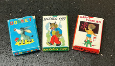 Set of 3 Vintage  Card Games -