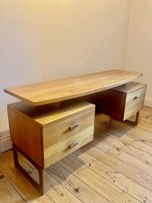 Vintage/retro 1960s teak G Plan Quadrille desk