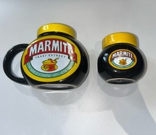 Marmite Novelty Ceramic Mug and Egg Cup