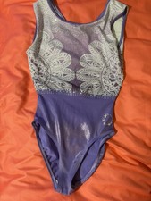Little stars Lilac leotard With Rhinestones - Size AXS(32) - Excellent Condition