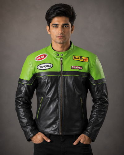 Two tone black - tone, green