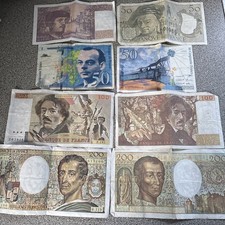 Vintage french francs - french,