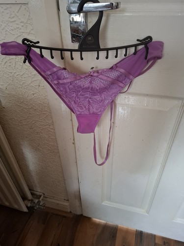 Ann summers purple floral lace - summers,