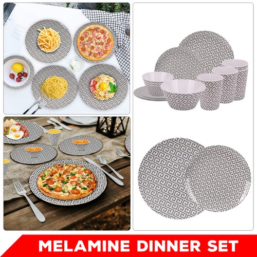 Melamine dinner set 16pc - dinner,