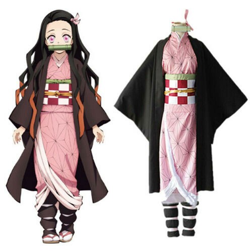 Anime kamado nezuko - kamado, costume