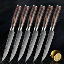 1-6PCS Kitchen Knife Cleaver