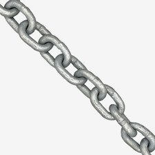 8mm Galvanised Short Link