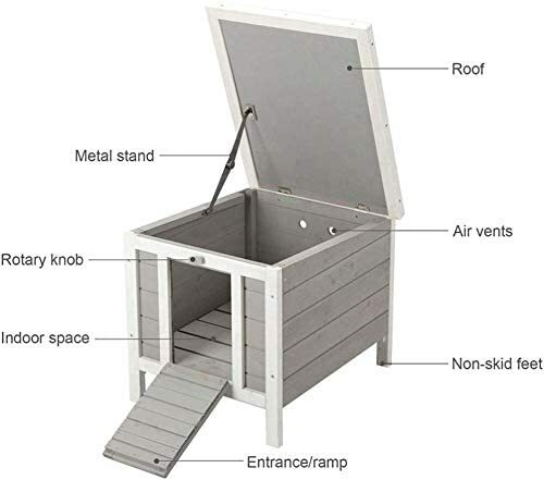 Hide house for cat small - house, /