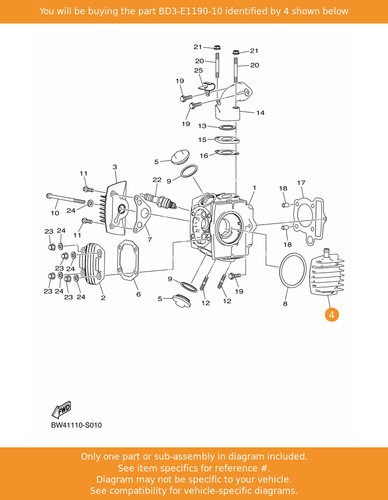 Yamaha cover cylinder head 1 - cover,,