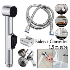 Luxury Handheld Bidet Toilet Jet Spray Muslim Hygienic Shattaf Douche Shower Kit
