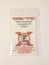 Shawplan Extreme Etchings EEFG3501 Laserglaze 00 Gauge 4mm Heljan Class 35 Hymek