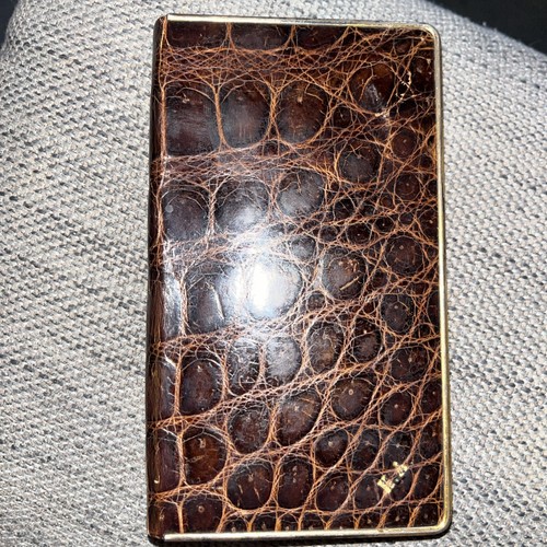 Collectors vintage crocodile - ,