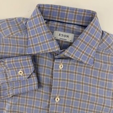 Eton Dress Shirt Mens 16.5 42
