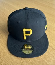 New Era 59Fifty Cap Pittsburgh Pirates Authentic Collection On Field Black 7 1/2