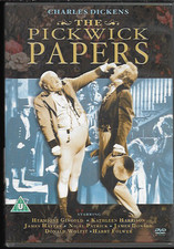 THE PICKWICK PAPERS GENUINE R2 DVD JAMES HAYTER NIGEL PATRICK (CHARLES DICKENS)