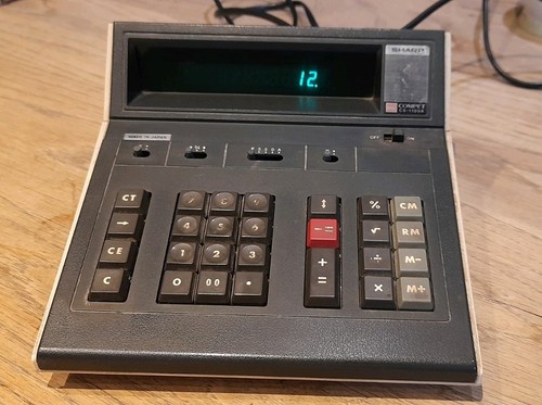 Rare 1977 vintage sharp compet - rare,