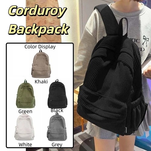 Corduroy backpack casual - corduroy,