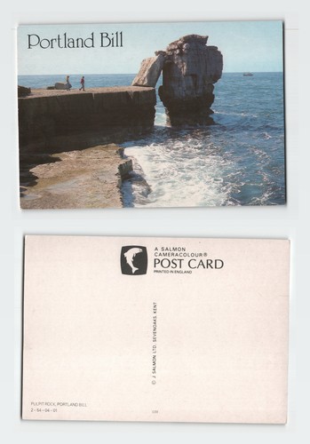 Vintage postcard portland bill - vintage,