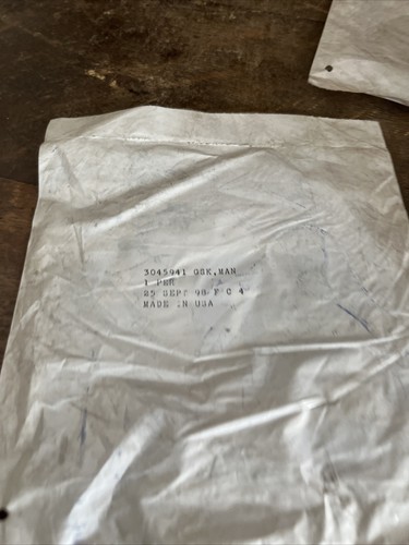 Nos cummins oem exhaust gasket - cummins,
