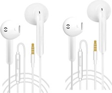 2 Pack Wired Earphones with