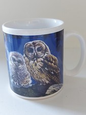 Owl Mug Mother and Baby By