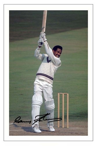 Garfield sobers signed - garfield,