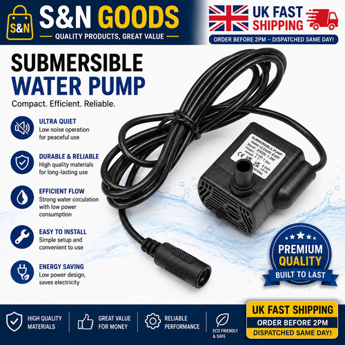 Small submersible water - submersible, pump