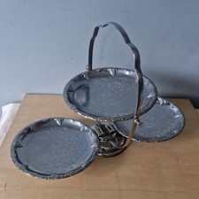 Vintage Chrome Plated Three