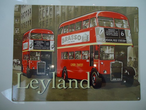 Large metal sign london - large,