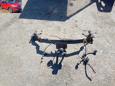 Tow bar with fixing - bar, bolts