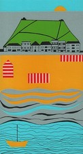 ABSTRACT ST IVES COASTLINE