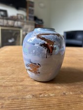 Poole Pottery Imagination Range Living Glaze Small Bud Vase Iridescent Sue Oates
