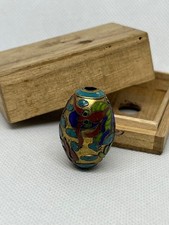 Dragon Pattern Cloisonne Beads