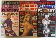 Playboy Magazines - 2002 JAN - DEC -  VG+ Condition - Sold By Month