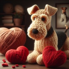 Single Luxury Airedale Terrier