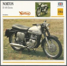 EDITO SERVICE SA CLASSIC MOTORCYCLES-1964-NORTON-ES 400 ELECTRA