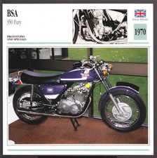 1970 BSA 350cc Fury (349cc)